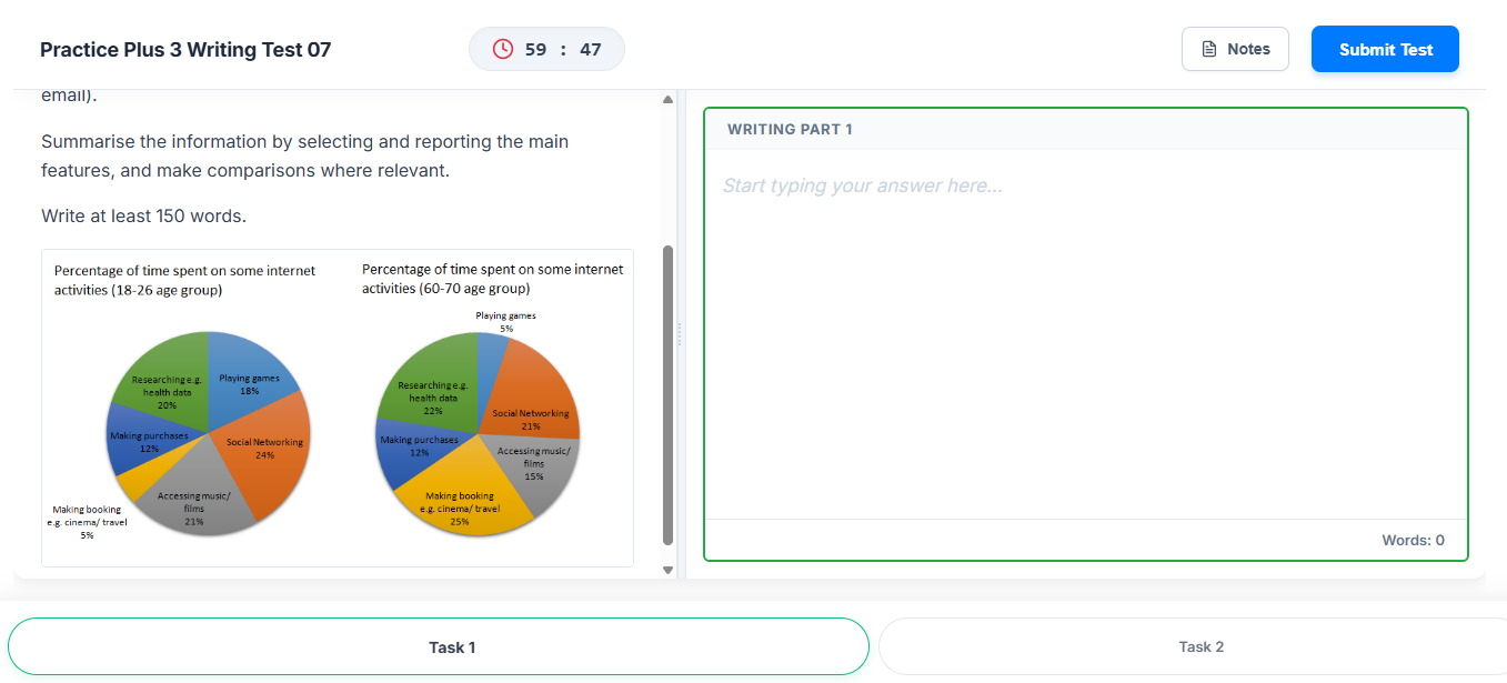 Writing Interface